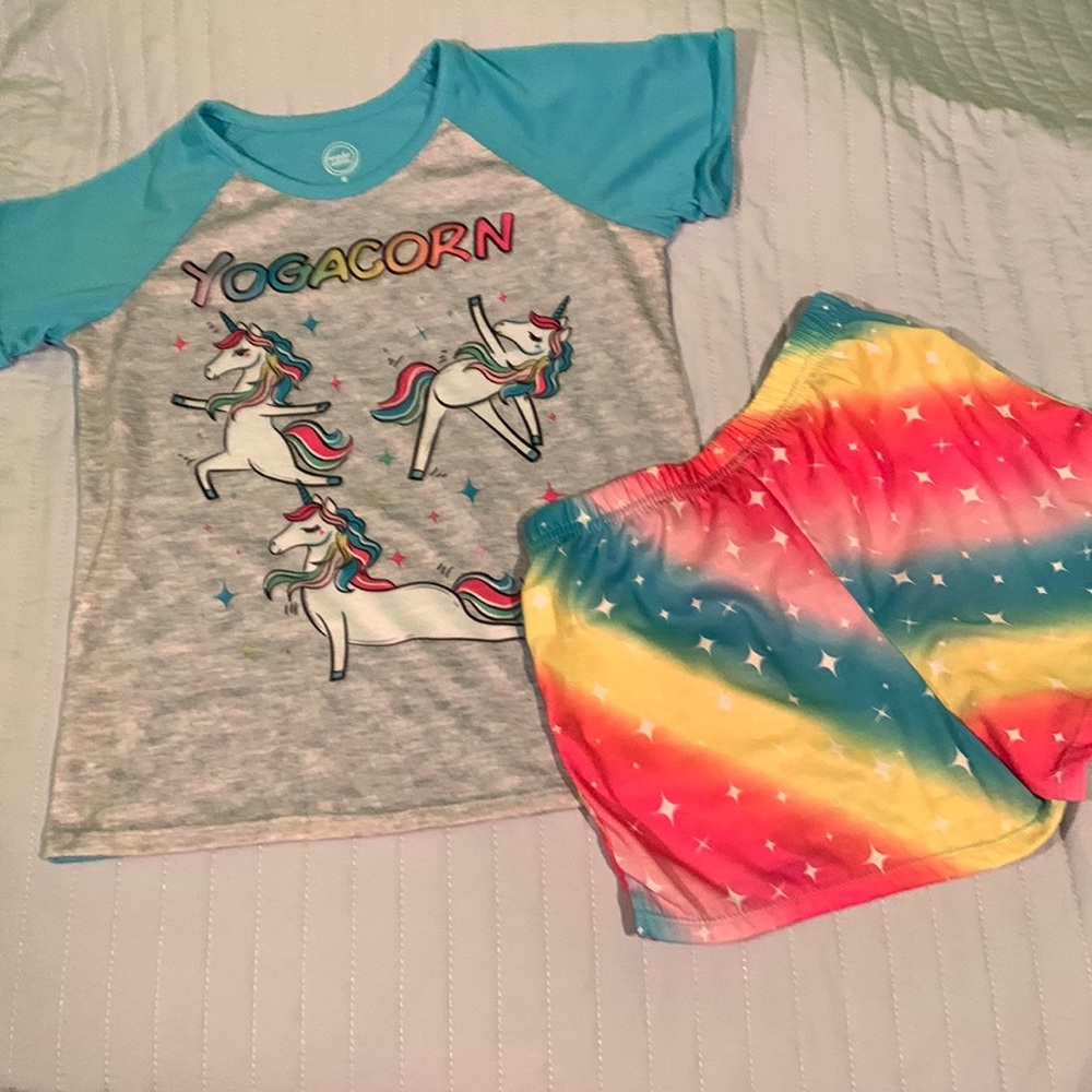 Wonder Nation unicorn pajama set